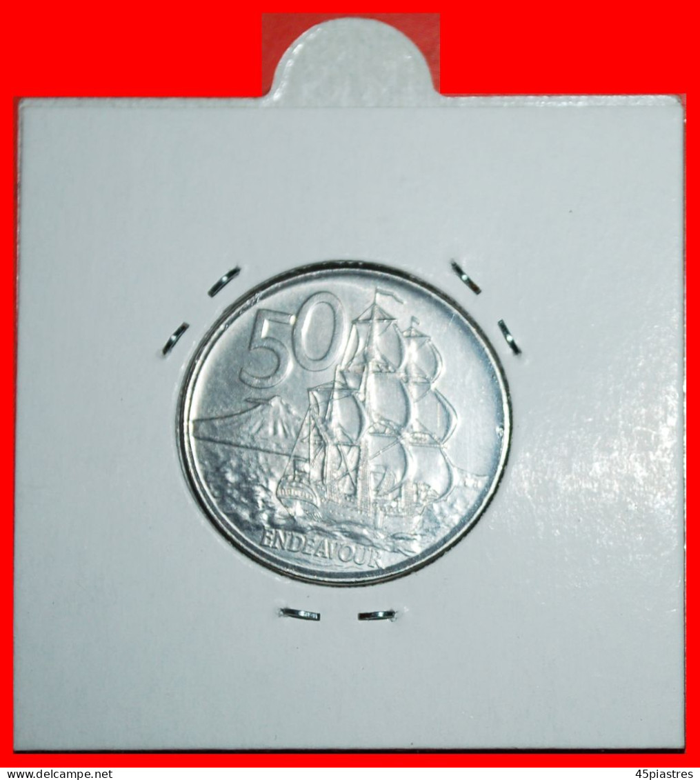* CANADA (2006-2023): NEW ZEALAND  50 CENTS 2006 SHIP! UNC MINT LUSTRE! IN HOLDER! · LOW START! · NO RESERVE!!! - Sambia