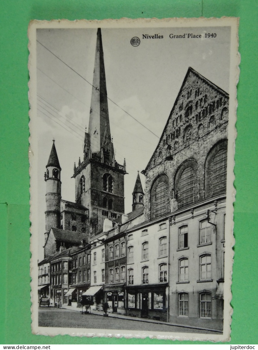 Nivelles Grand'Place 1940 - Nijvel