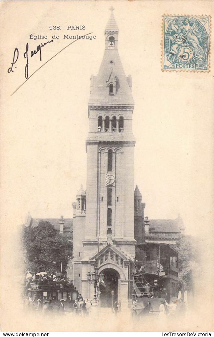 FRANCE - 75 - Eglise De Montrouge - Carte Postale Ancienne - Churches