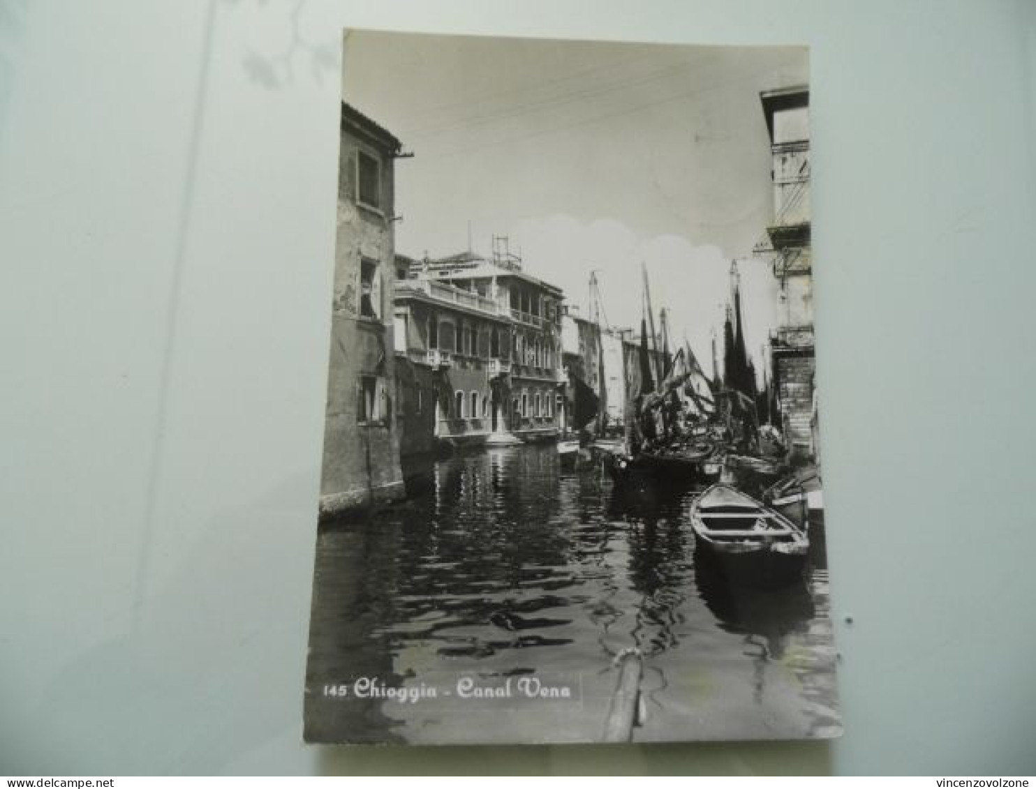 Cartolina Viaggiata "CHIOGGIA Canal Vena" 1956 - Chioggia