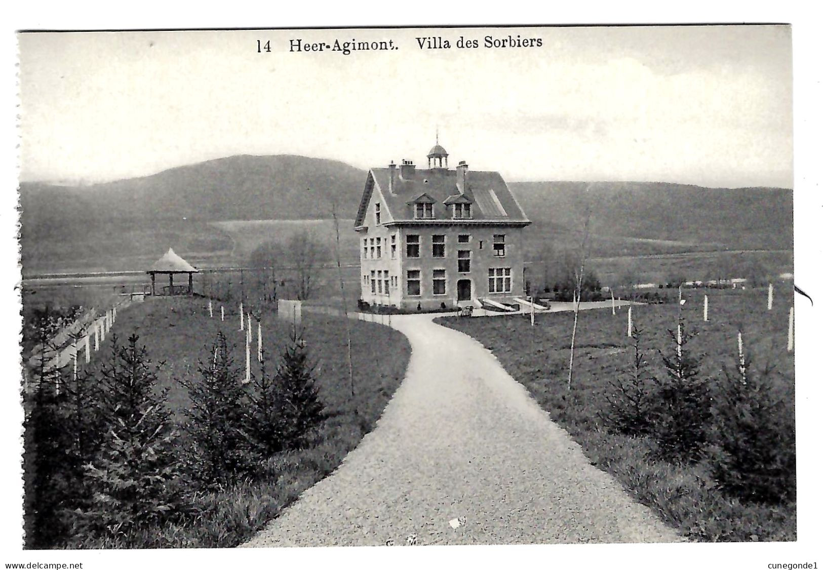 CPSM HEER-AGIMONT Villa Des Sorbiers - Ardennen Dichtbij Dinant Givet - Non Circulée - Ed. Martinengo, Prop Heer-Agimont - Hastière