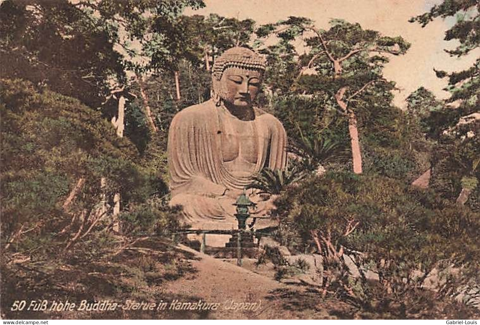 Hohe Buddha Statue In Kamakura Japan - Yokohama