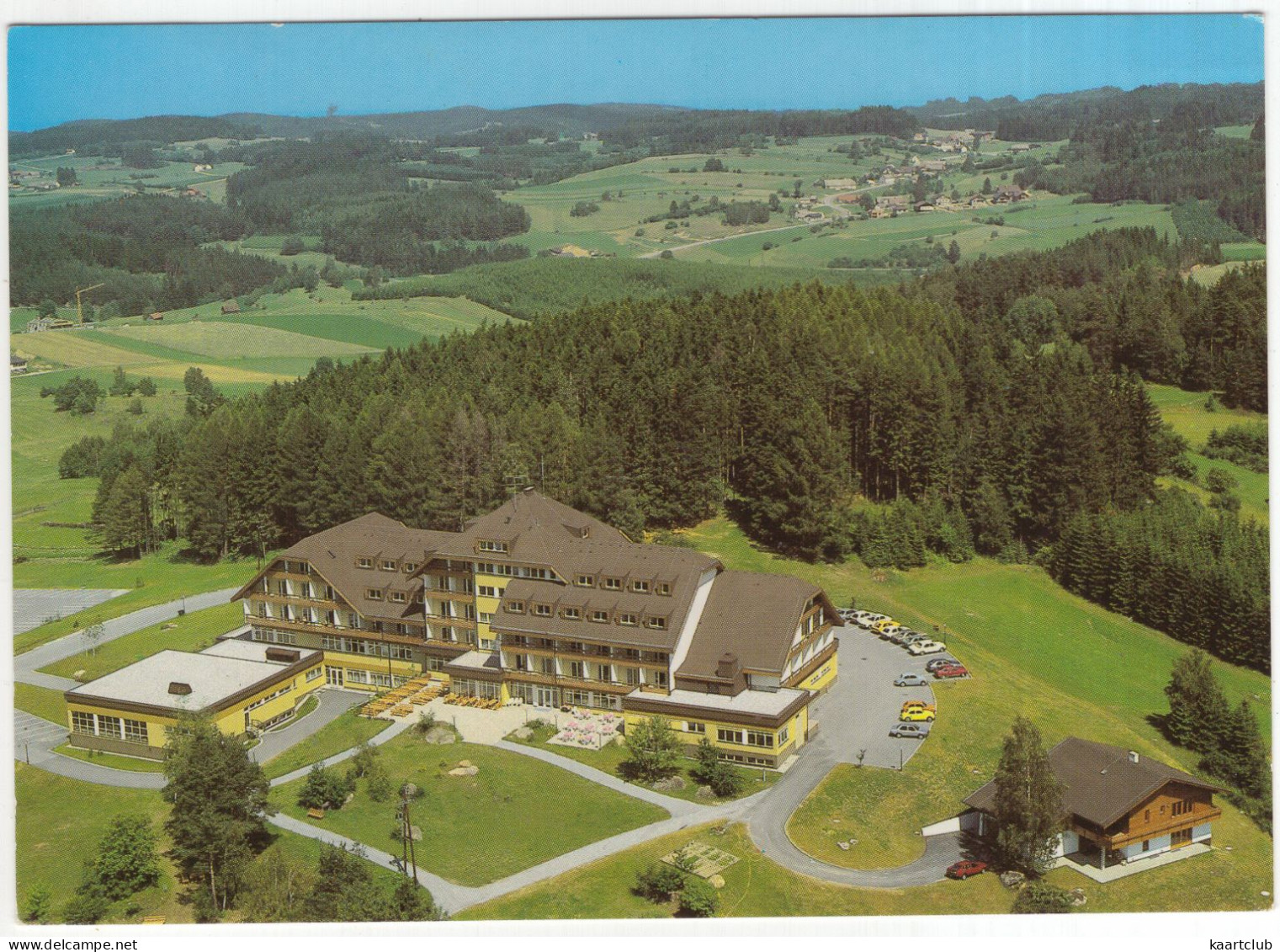 Grossgerungs - Harz-Kreislauf Rehabiltationszentrum - Waldviertel - (NÖ., Österreich/Austria) - Alpine Luftbild - Zwettl