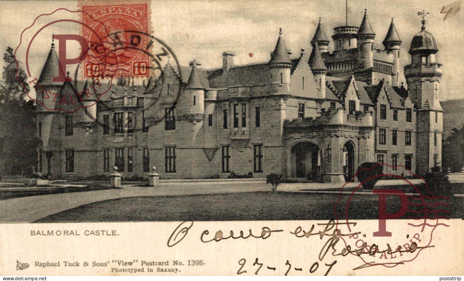 SCOTLAND. BALMORAL CASTLE. - Aberdeenshire