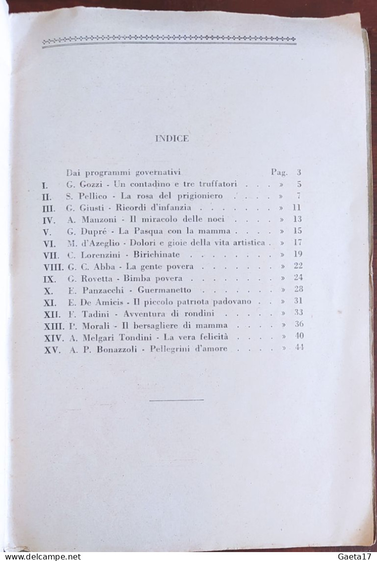 Pietro Tadini - I Dieci Racconti (1934) - Novelle, Racconti