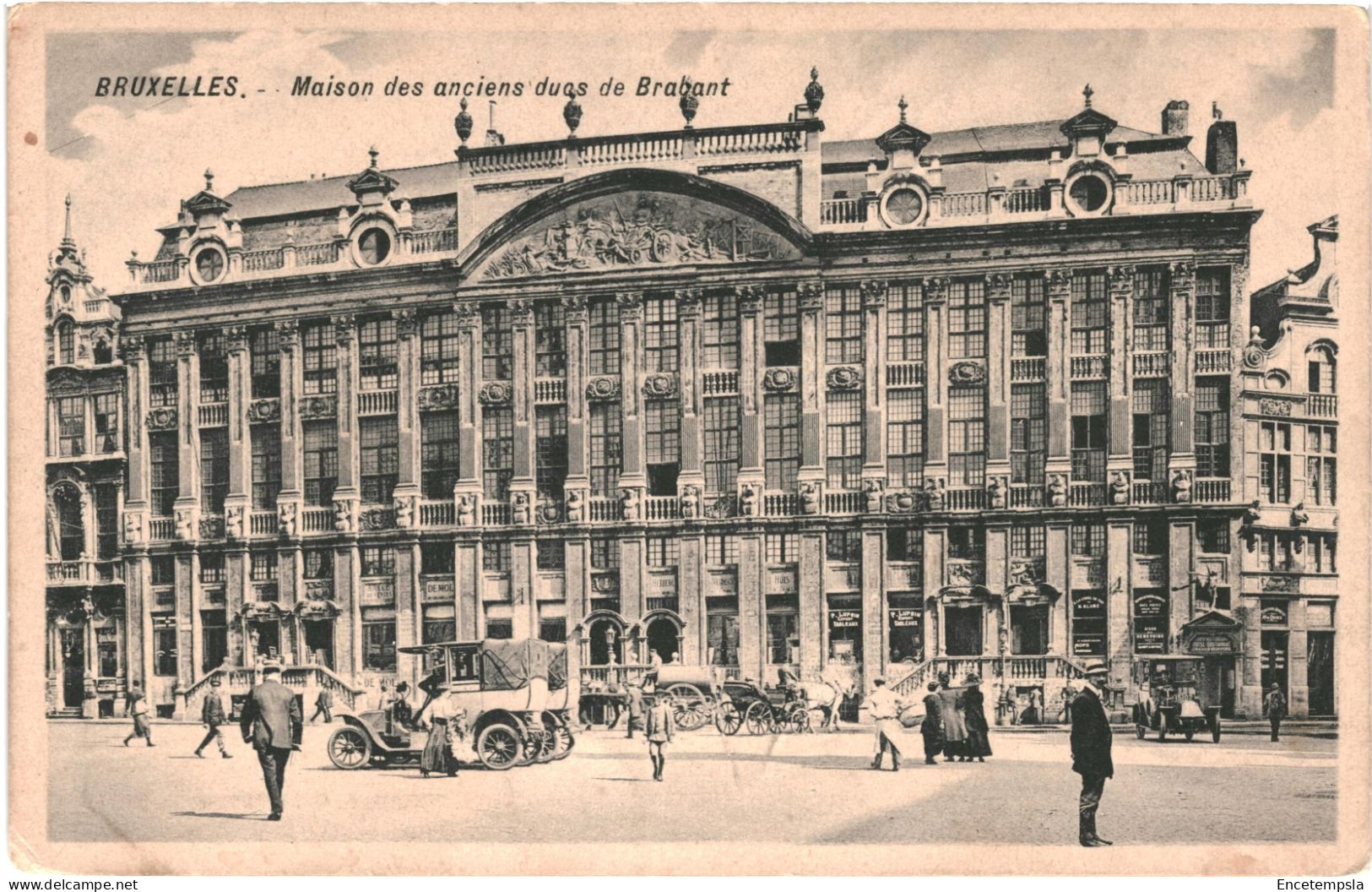 CPA Carte Postale Belgique Bruxelles Grand Place Maison Des Anciens Ducs De Brabant 1912   VM68071 - Places, Squares