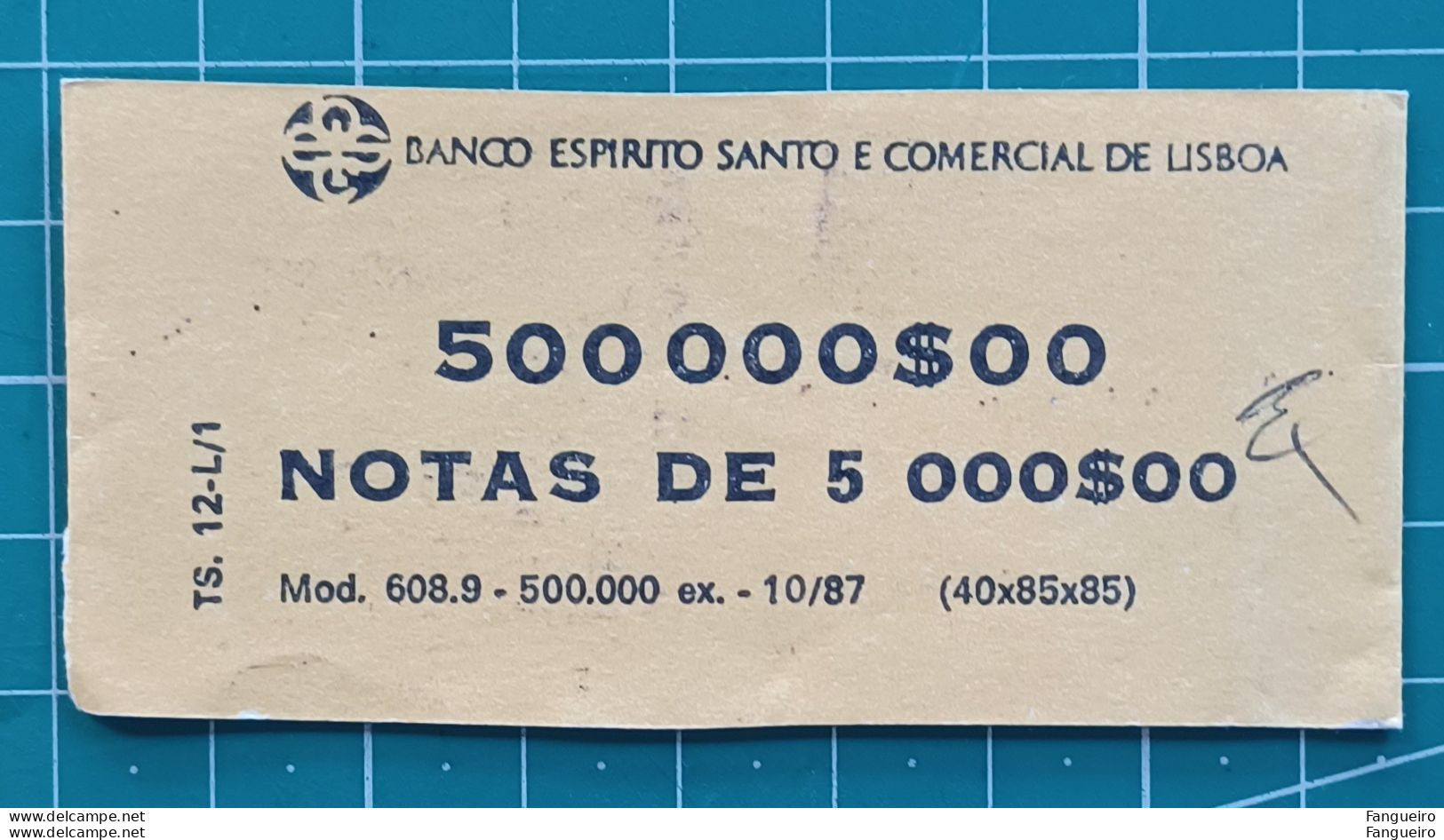 PORTUGAL BANKNOTES BAND - YEAR 1988 - 5.000$00 * 100 - Portugal