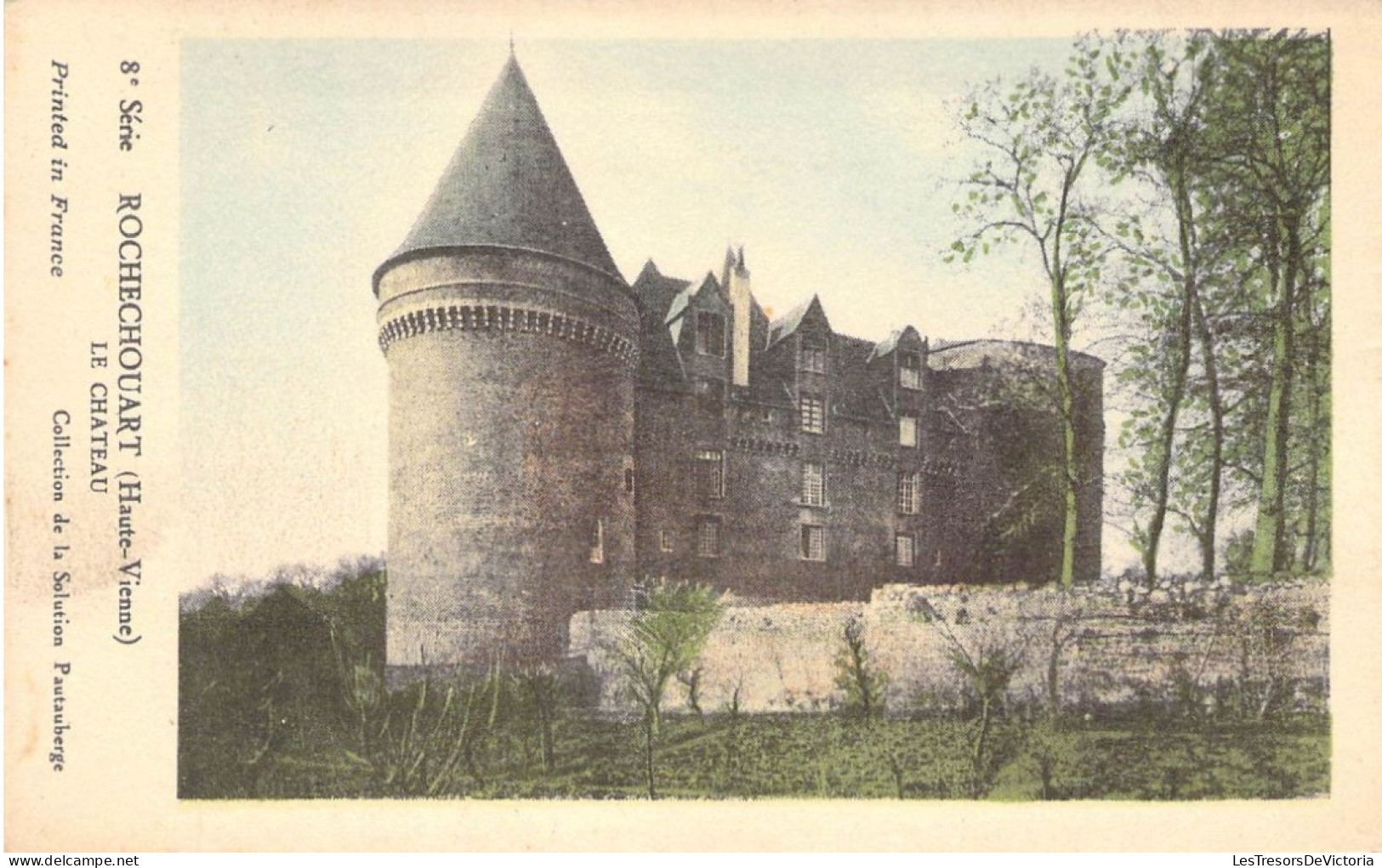 FRANCE - 87 - ROCHECHOUART - Le Chateau - Carte Postale Ancienne - Rochechouart