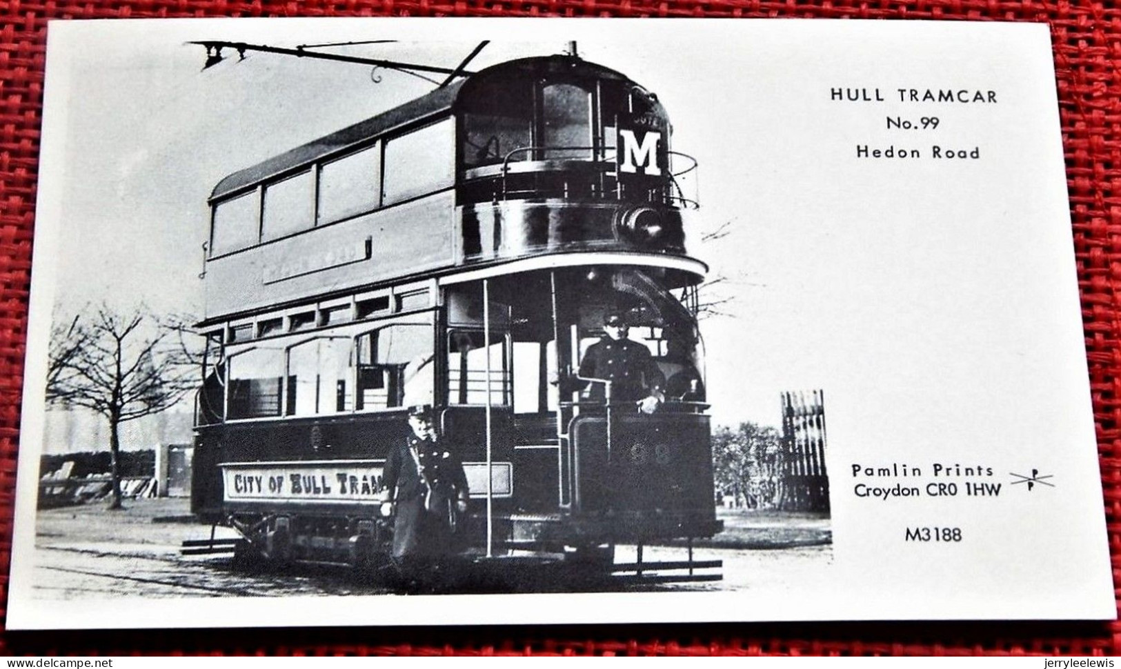 HULL -  Hull Tramcar No 99, Hedon Road   (view Reproduced) - Hull