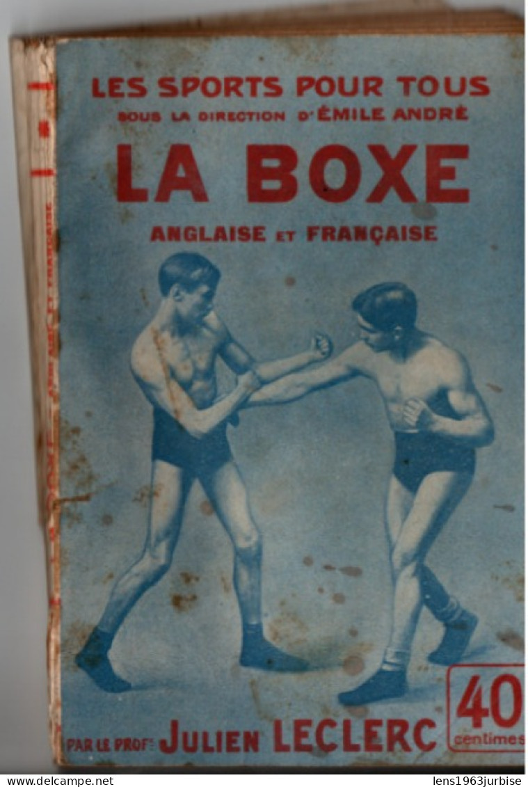 La Boxe , Anglaise - Française , Julieb Leclerc, 125 Pages , Trace D'usage , Voir état - Boeken