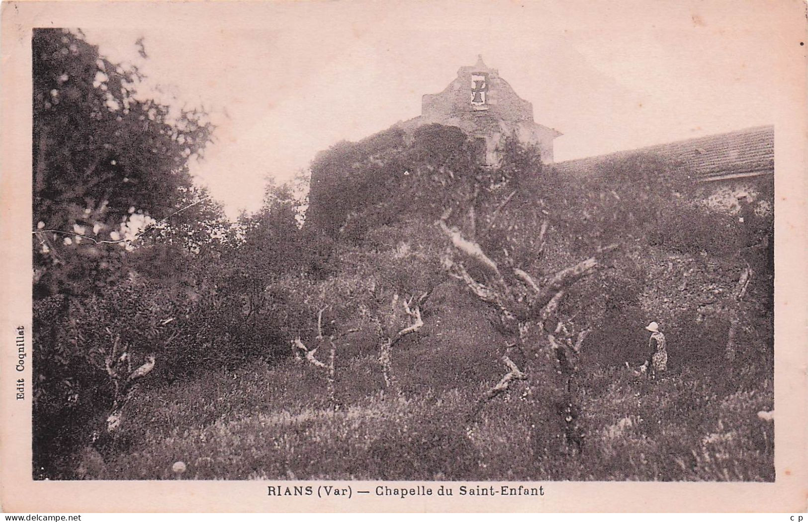 Rians - Chapelle De Saint Enfant   -  CPA  °J - Rians