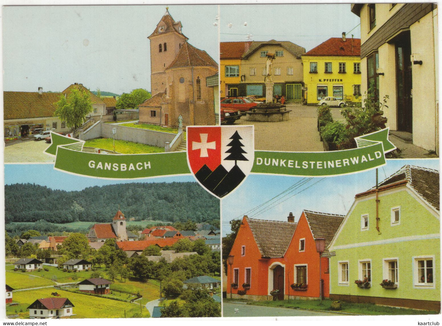 Gansbach - Dunkelsteinerwald -u.a.  Kaufhaus- Nikodim & Pfeffer - (NÖ., Österreich/Austria) - Melk