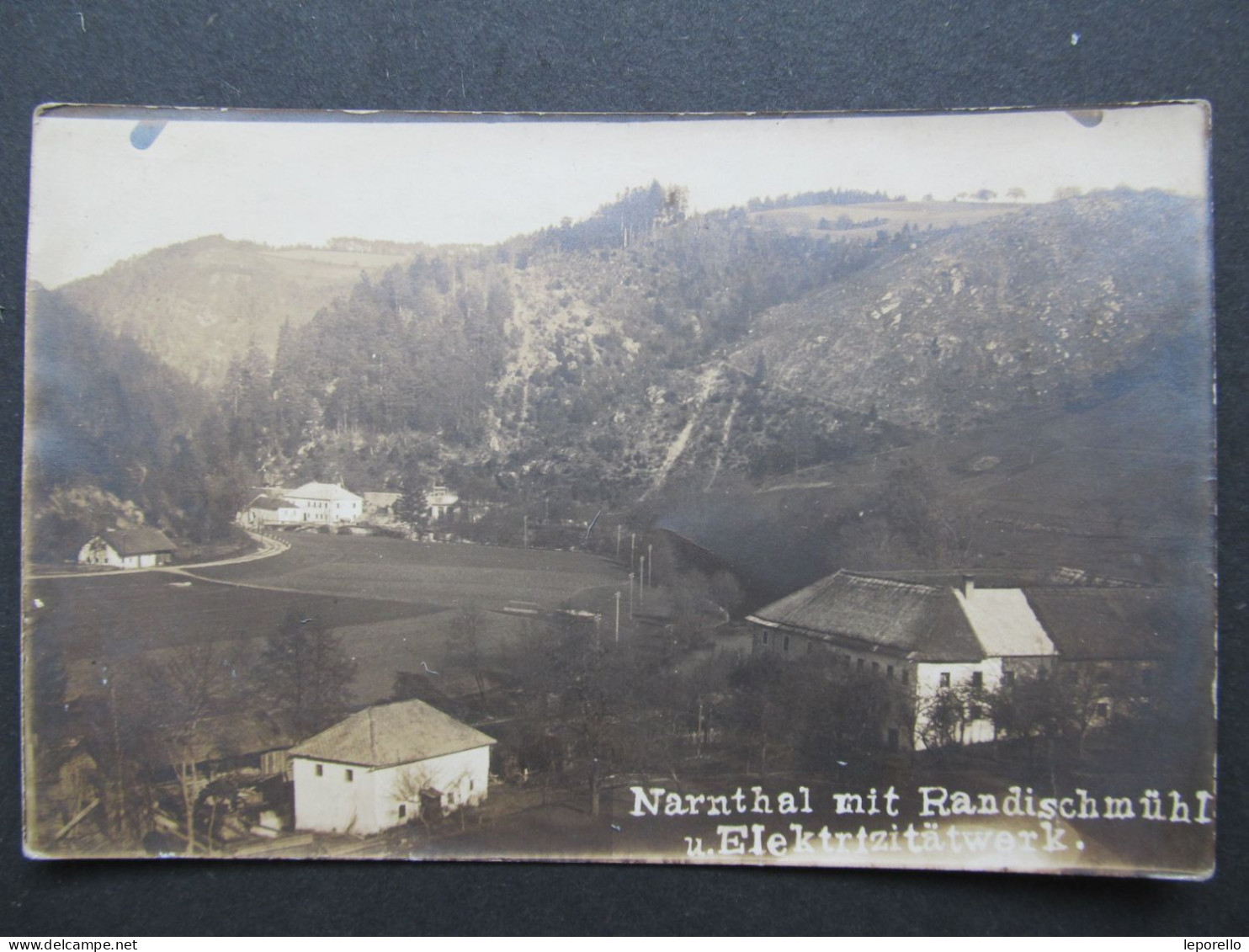 AK Randischmühle Windhaag Bei Perg Narnthal Elektrizitätswerk Mühle Mill Ca. 1920   //// D*56097 - Perg