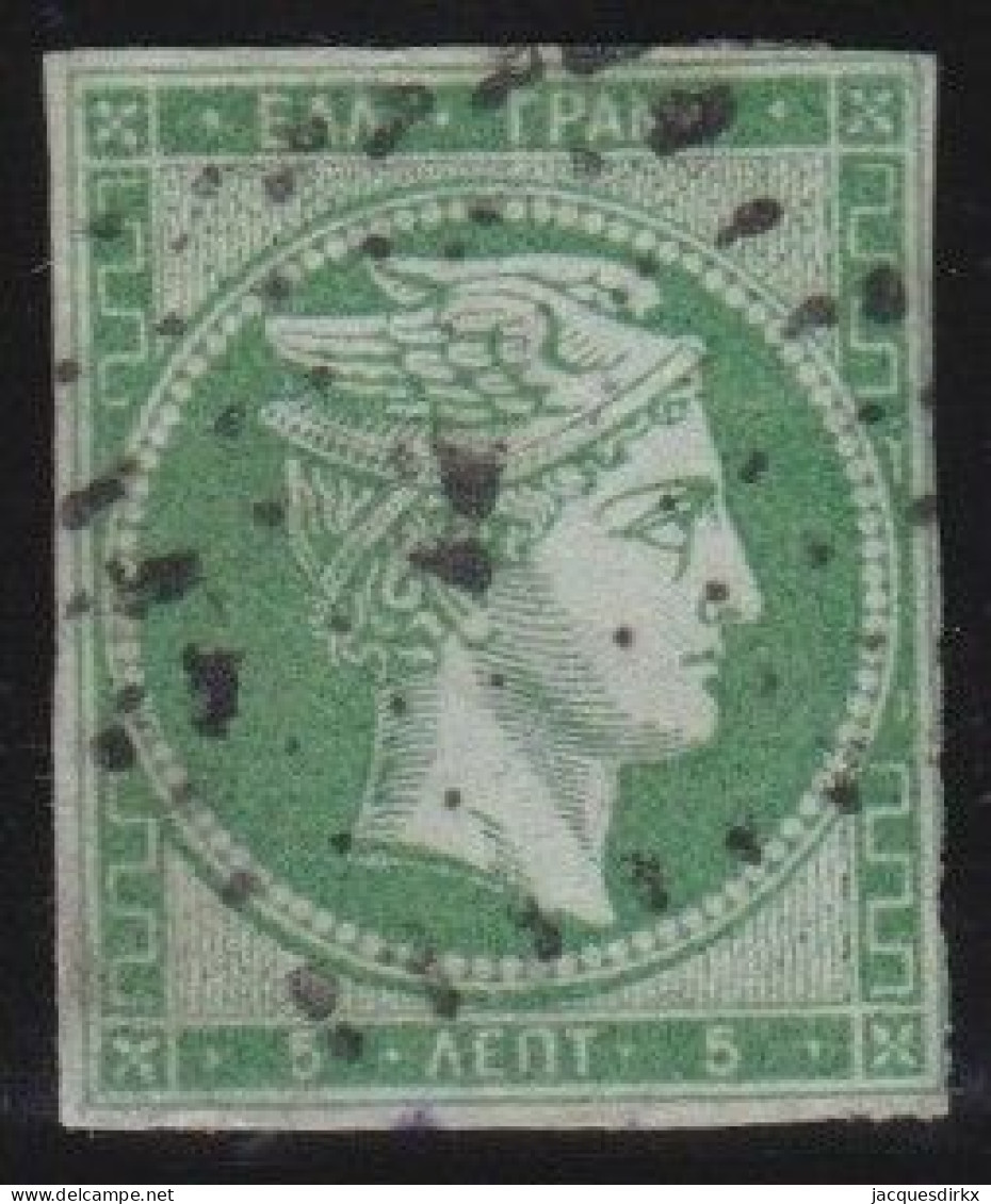 Greece      .    Y&T    .    26  (2 Scans)     .  1869-70      .   O     .    Cancelled - Gebraucht