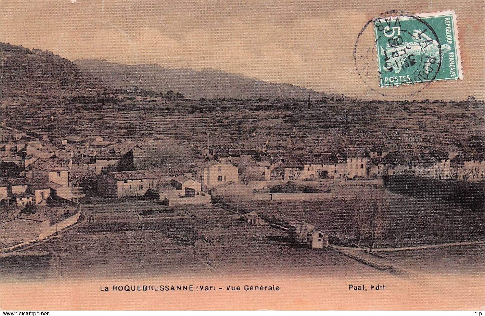 La Roquebrussanne - Vue Generale  - CPA °J - La Roquebrussanne
