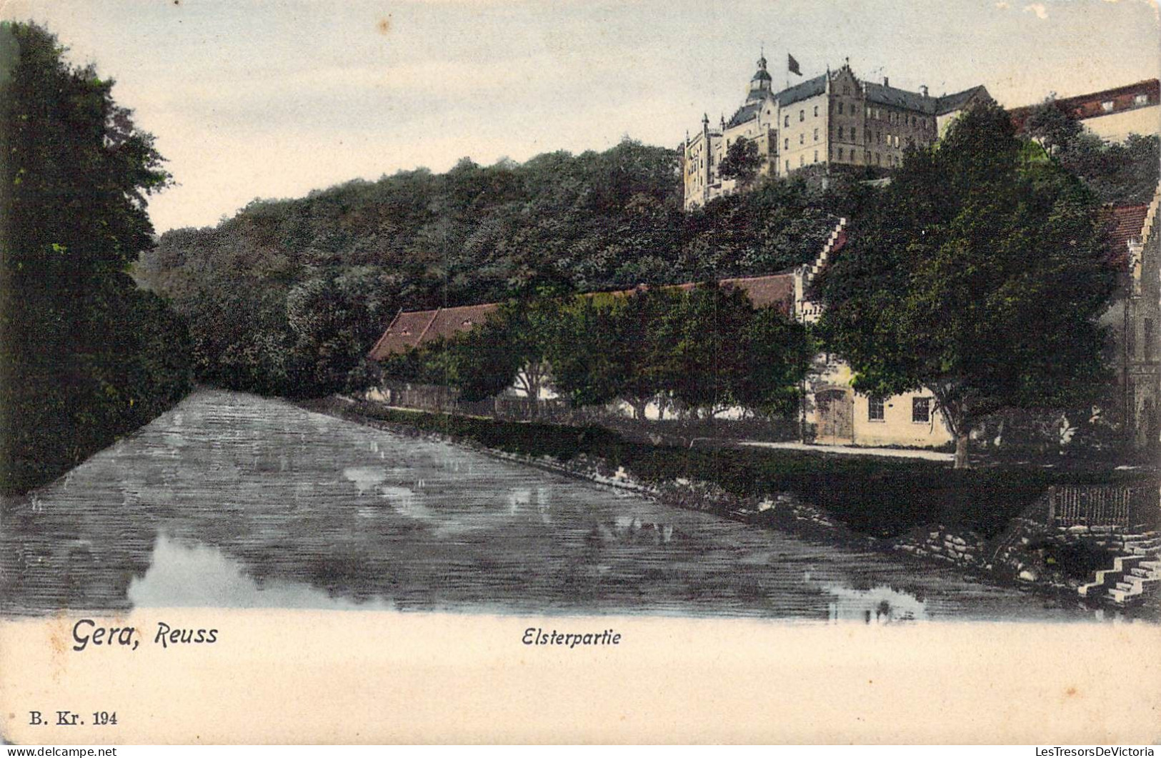 ALLEMAGNE - Gera - Reuss - Elsterpartie - Carte Postale Ancienne - Gera