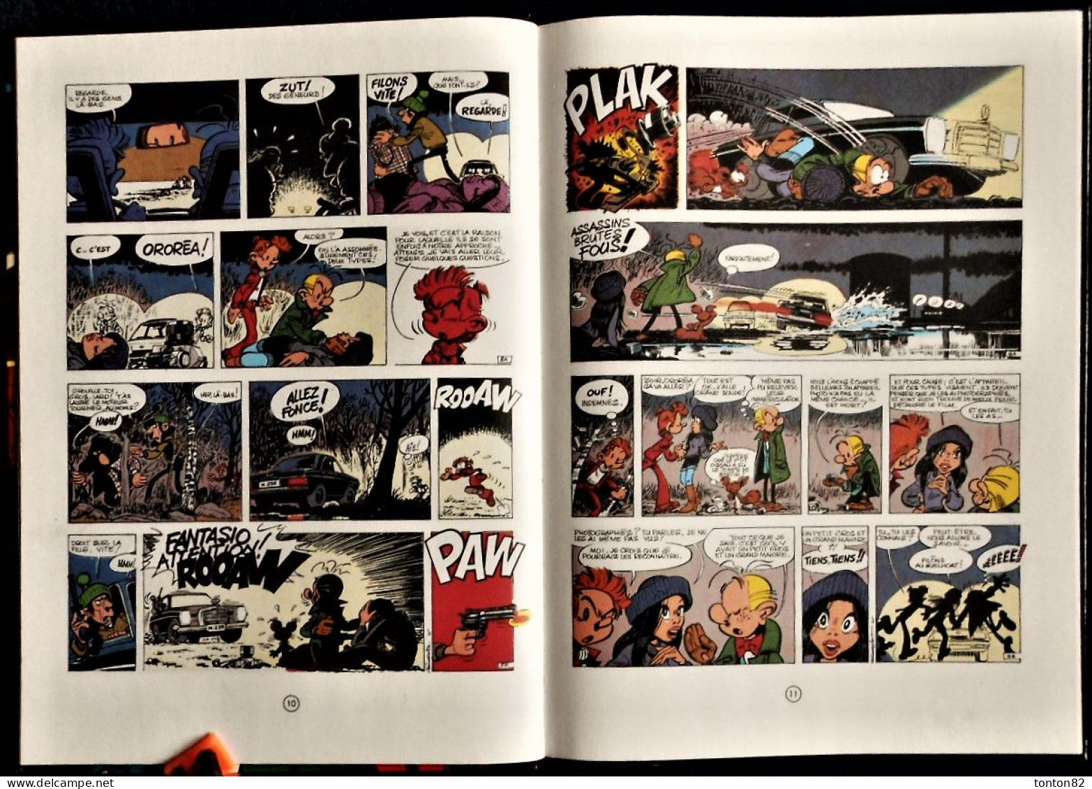 Fournier - SPIROU Et FANTASIO - N° 27 - L'ANKOU - Dupuis - ( E.O. 1977 ) . - Spirou Et Fantasio