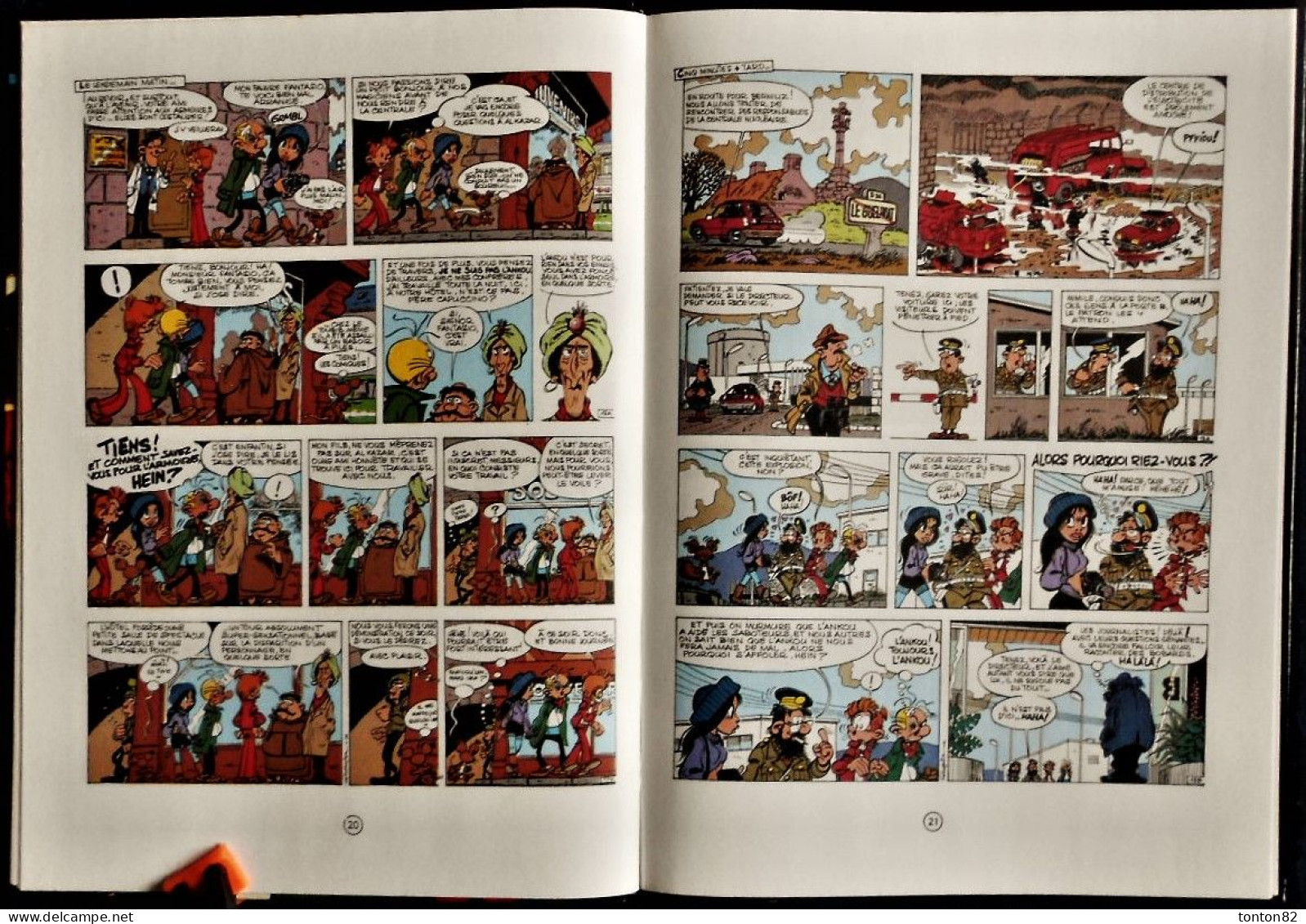 Fournier - SPIROU et FANTASIO - N° 27 - L'ANKOU - Dupuis - ( E.O. 1977 ) .