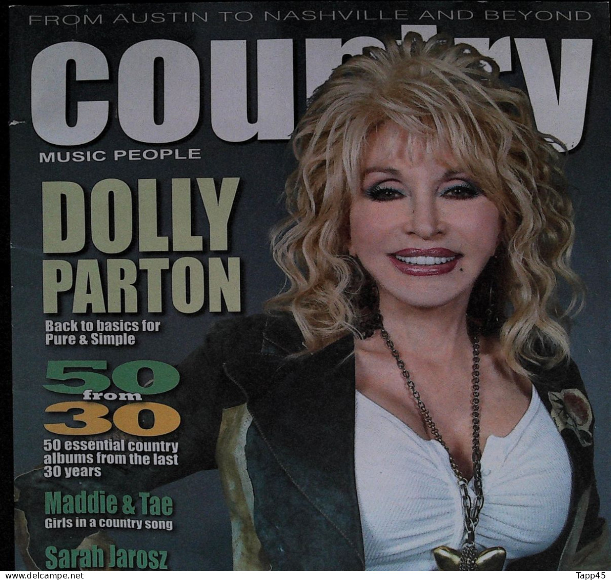 Livres, Revues > Jazz, Rock, Country, Blues > Dolly Parton   >  Réf : C R 1 - 1950-oggi