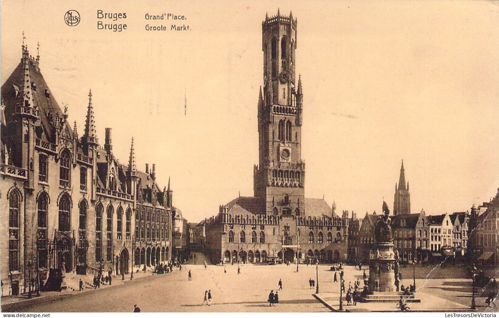 BELGIQUE - BRUGGE - GROOTE MARKT - Carte Postale Ancienne - Brugge