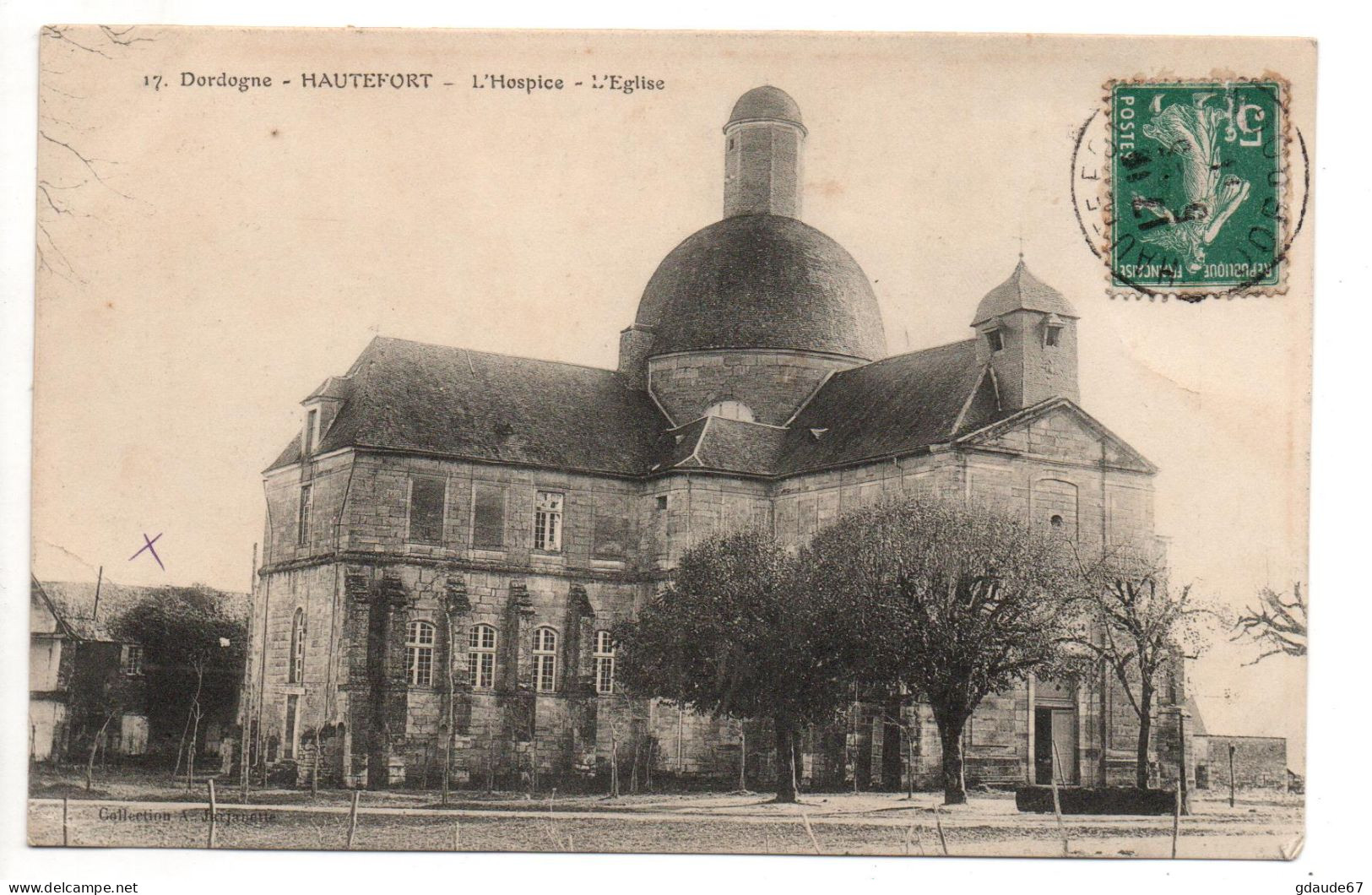 HAUTEFORT (24) - L'HOSPICE - L'EGLISE - Hautefort