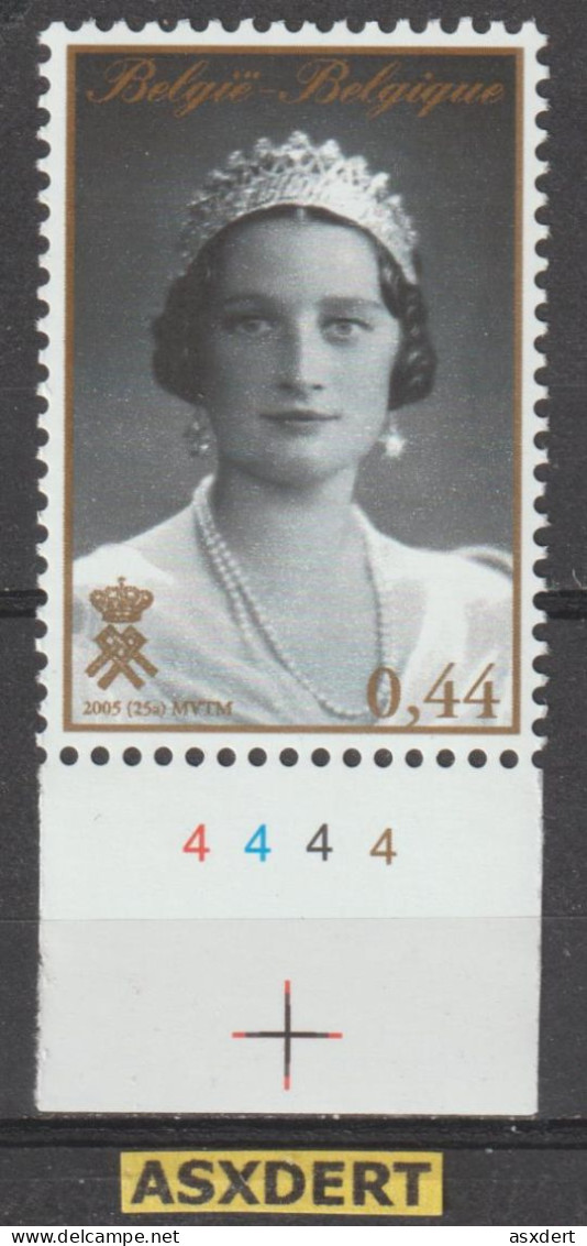 N° 3468 ** Pl. Nr 1 Koningin Astrid  - Pl.4 - 2001-2010