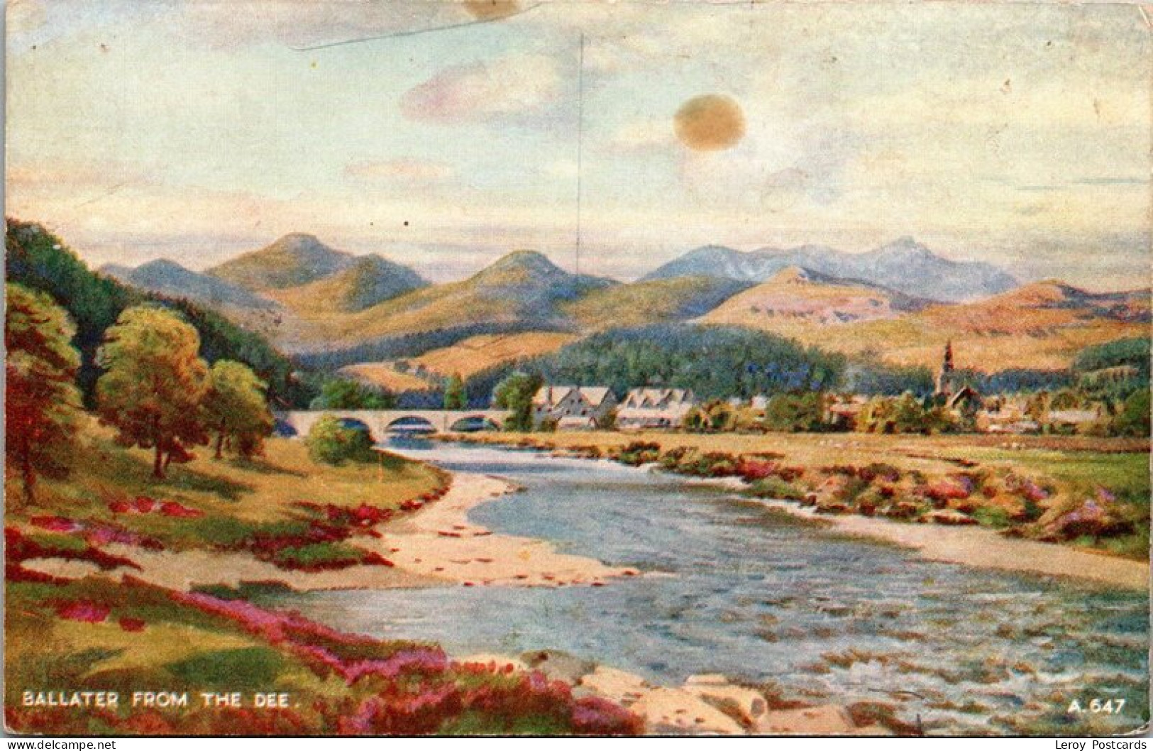 Ballater From The Dee, Schotland - Aberdeenshire