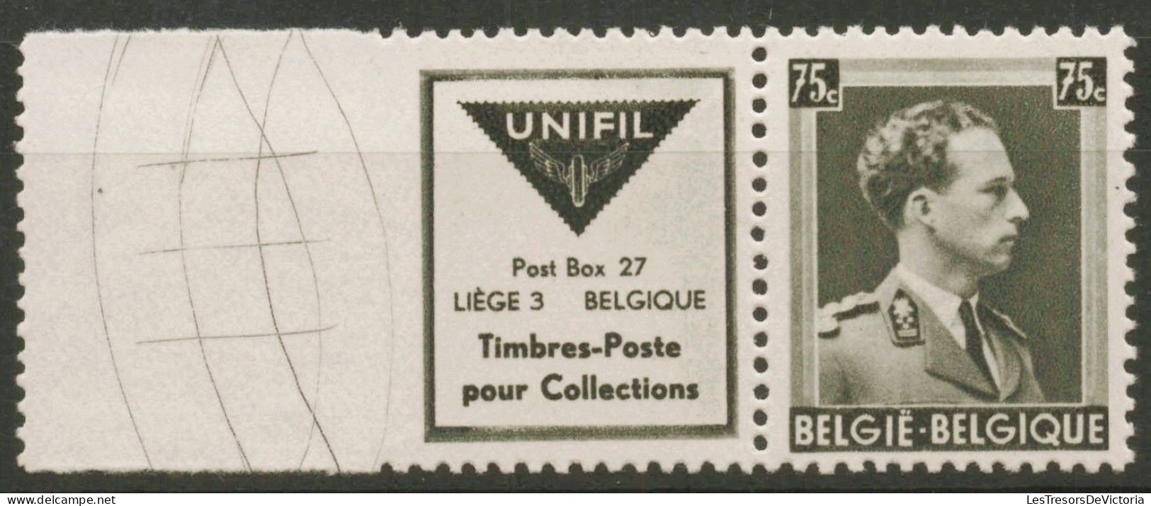 TIMBRE Belgique - COB PU114** - 1938/39 - Unifil - Cote 42 - Nuovi