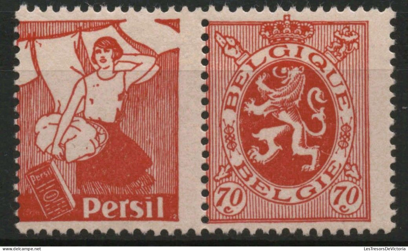 TIMBRE Belgique - COB PU46** - 1929/32 - Persil - Cote 36 - Ungebraucht