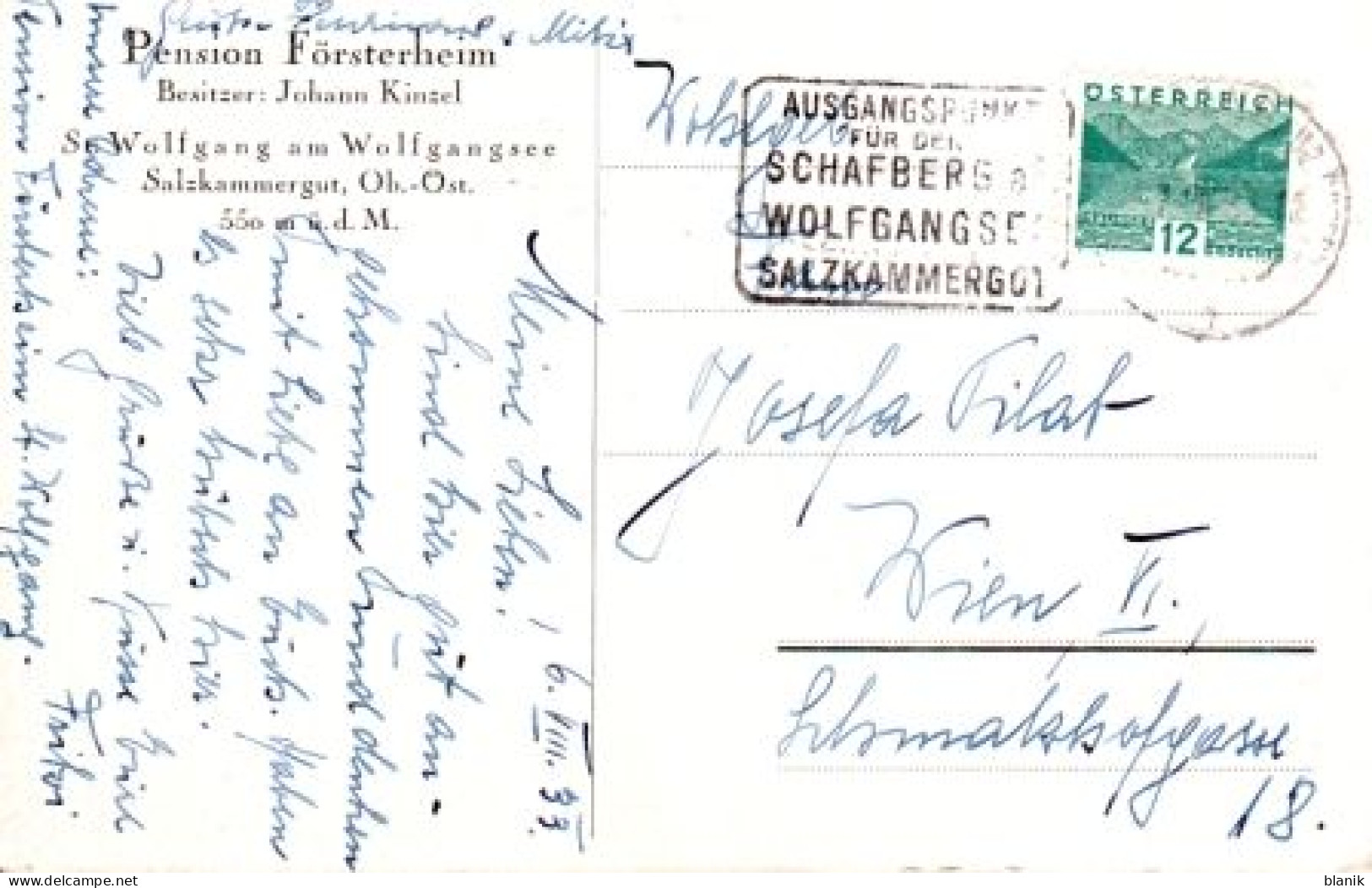 A - St. Wolfgang Im Salzkammergut - A 1933 95 003 - Gmunden