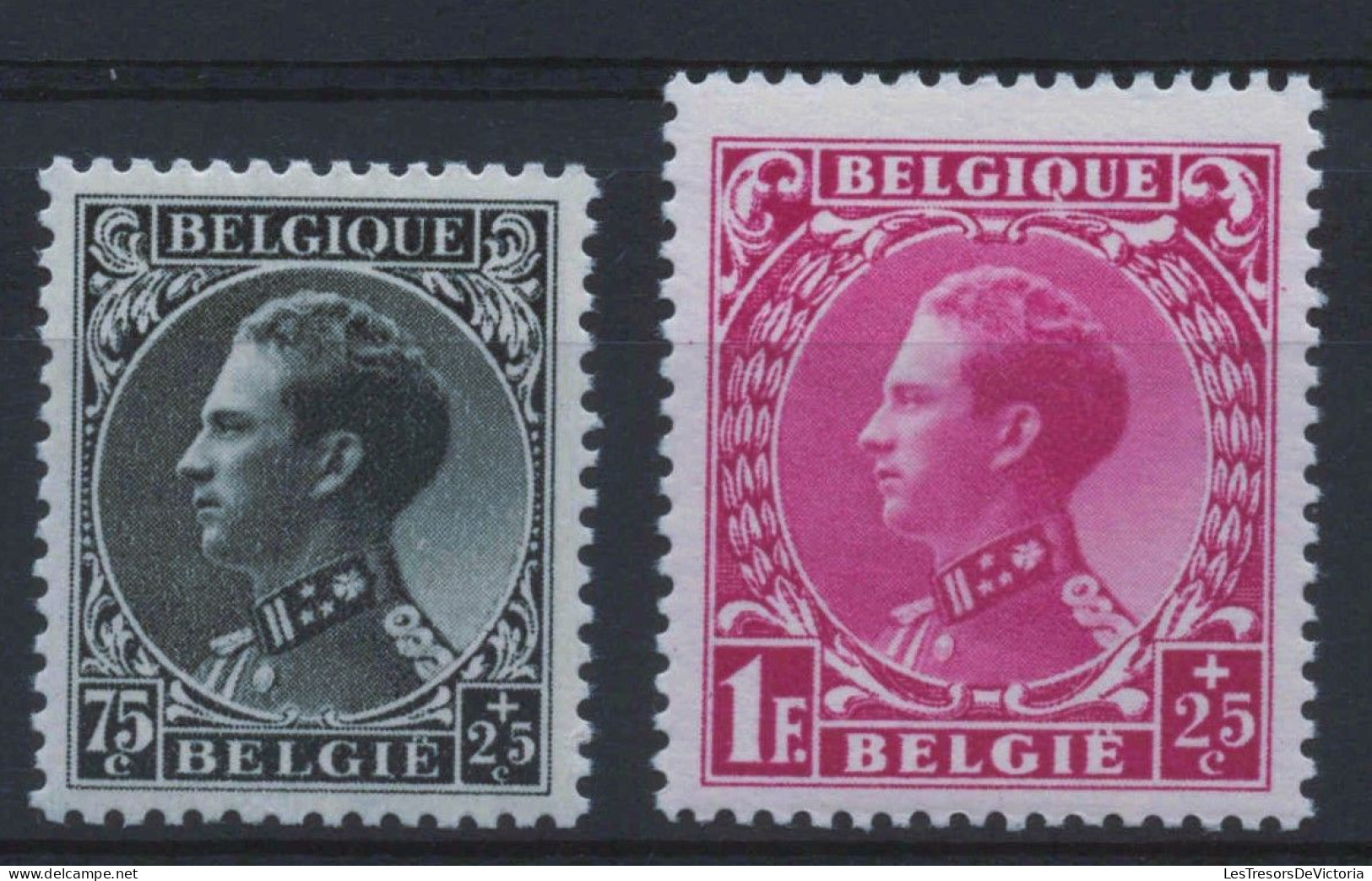 TIMBRE Belgique - COB 390** + 392** MNH - 1934 - Cote 95 - 1934-1935 Leopold III