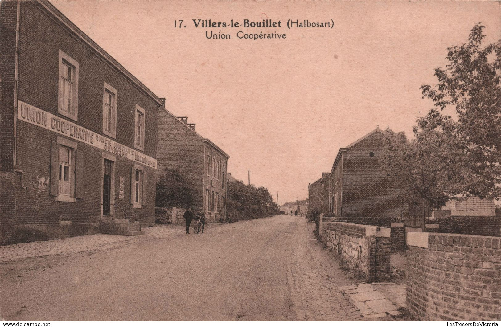 Belgique - Villers Le Bouillet - Union Coopérative - Halbosart  - Edit Cuivers Lemye - Carte Postale Ancienne - Villers-le-Bouillet