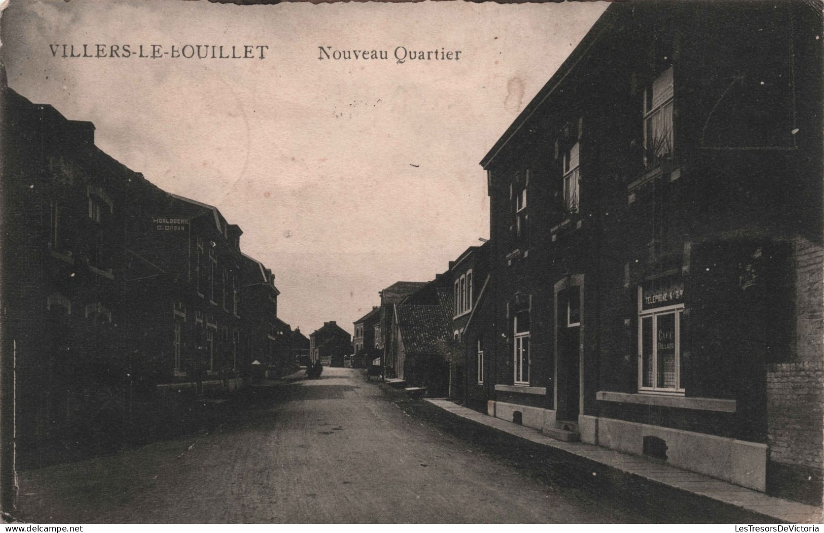 Belgique - Villers Le Bouillet - Nouveau Quartier - Oblit Relai St Severin - Carte Postale Ancienne - Villers-le-Bouillet