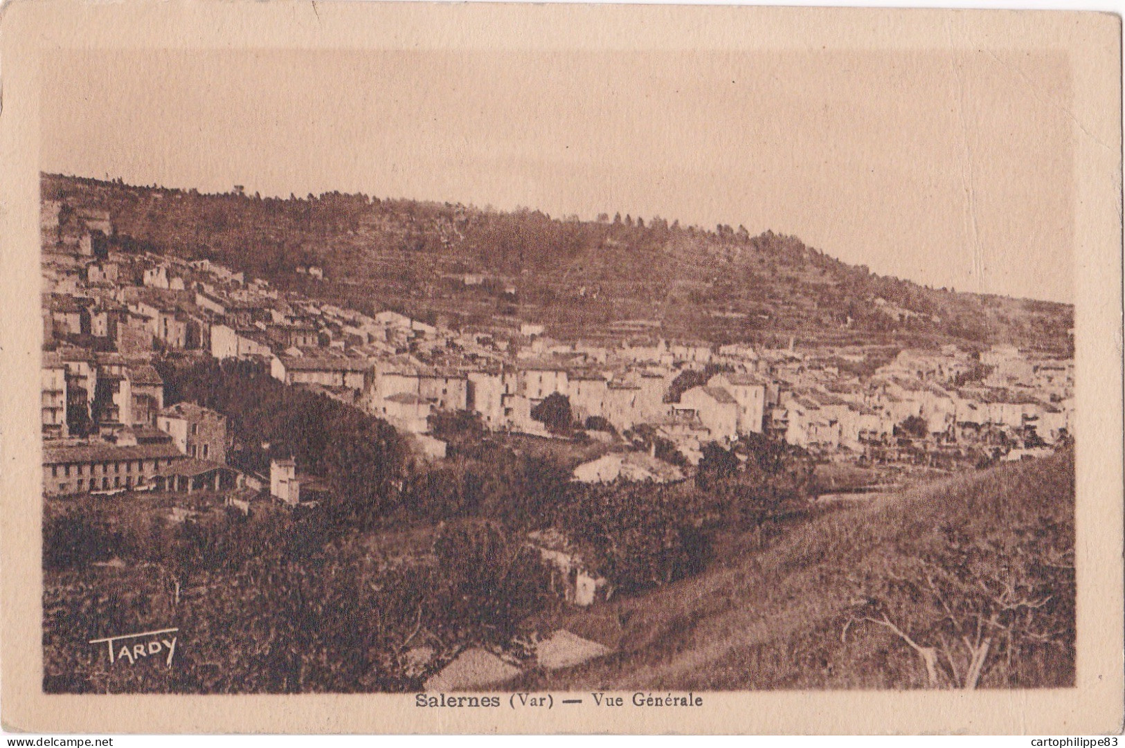 VAR 83 SALERNES VUE GENERALE - Salernes