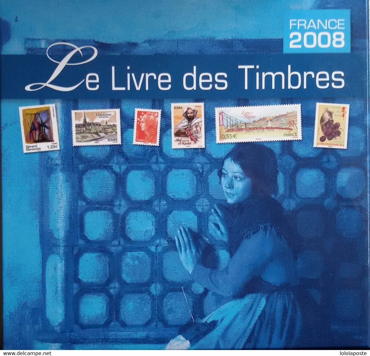 FRANCE - 2008 - Le Livre De La Poste Et Son étui Avec Tous Les Timbres - Prix De Vente : 77 Euros - 2000-2009