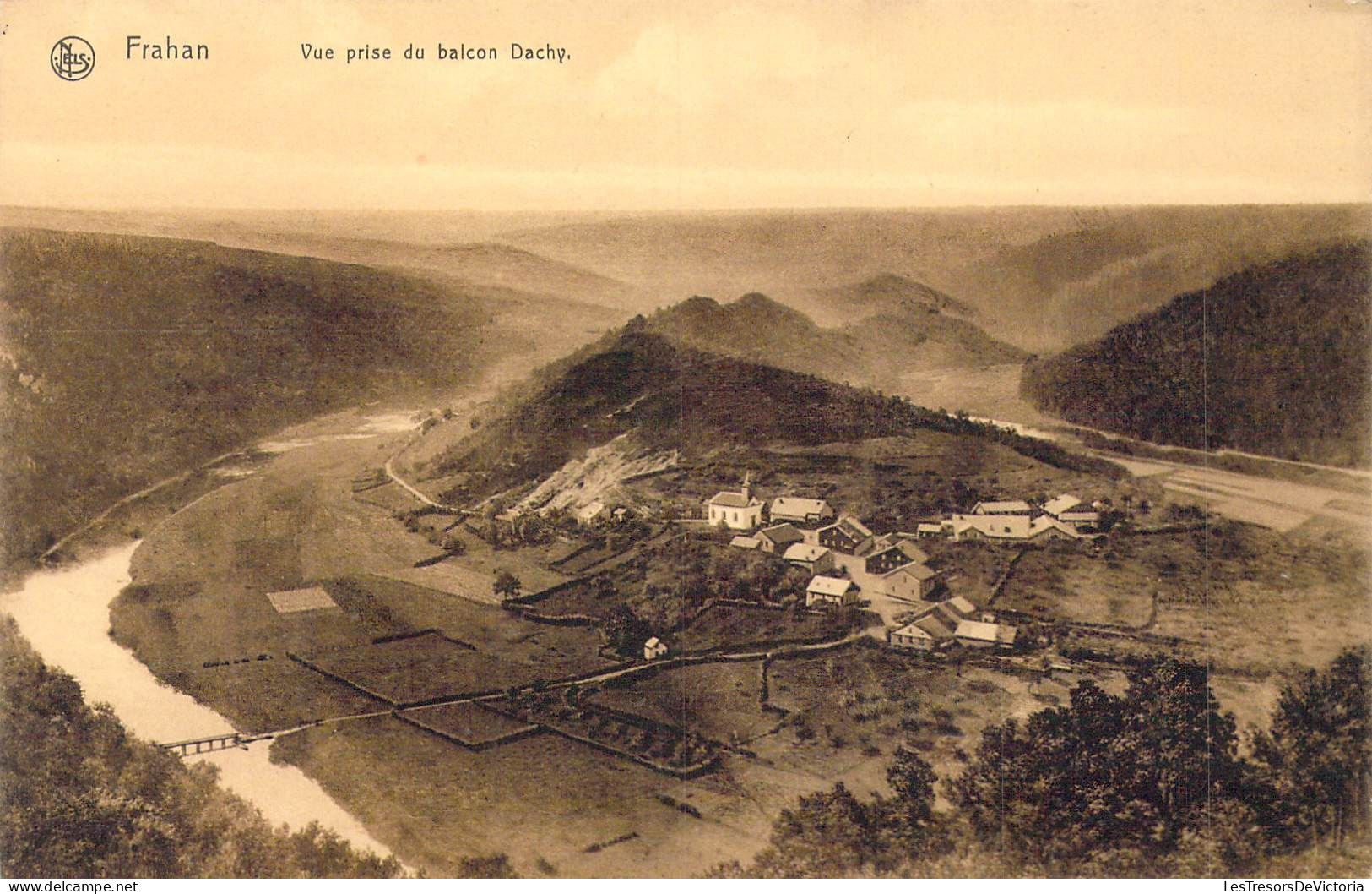 BELGIQUE - Frahan - Vue Prise Du Balcon Dachy - Carte Postale Ancienne - Bouillon