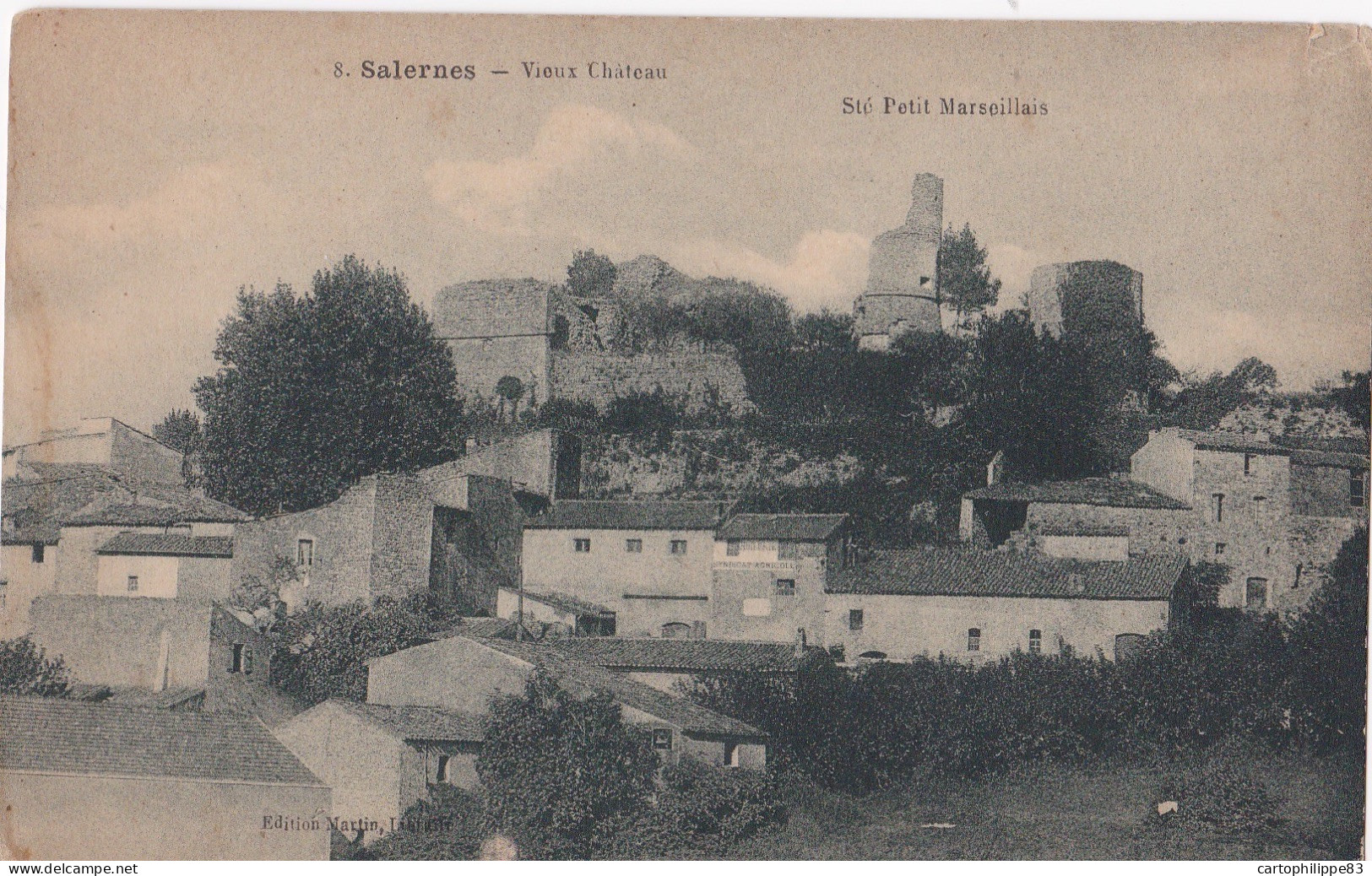 VAR 83 SALERNES VIEUX CHATEAU - Salernes