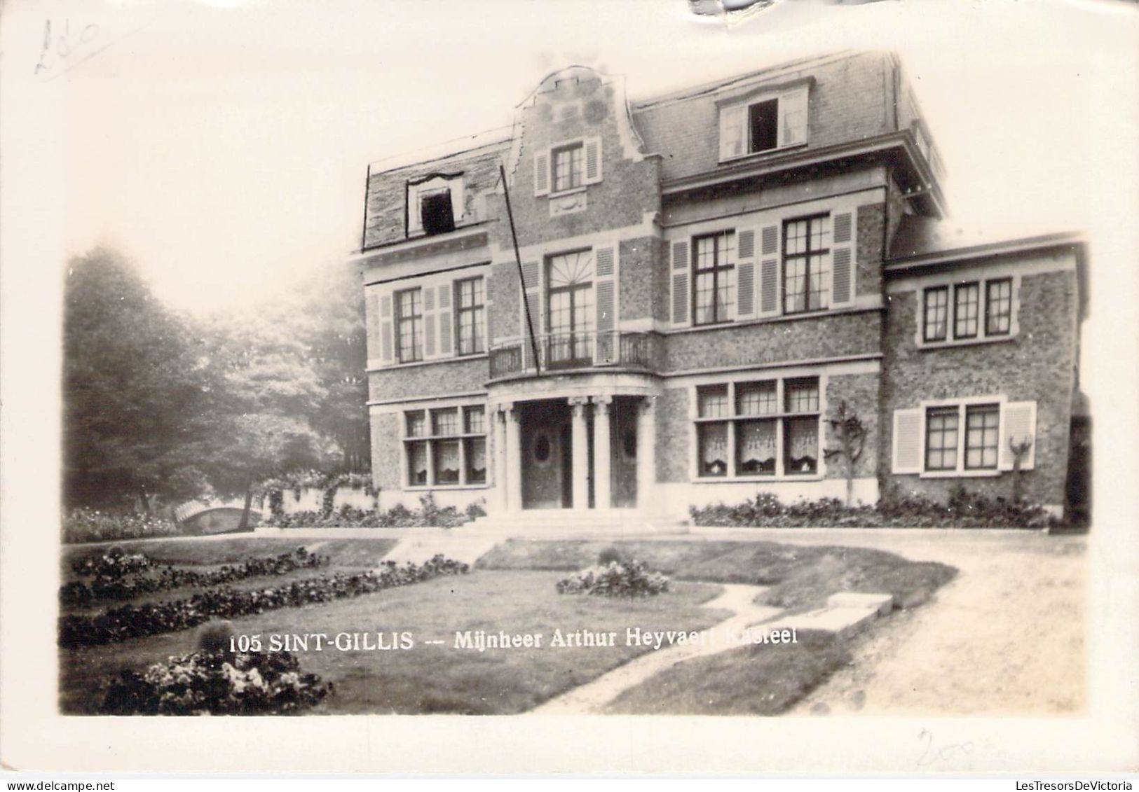 BELGIQUE - Sint-Gillis - Mijnheer Arthur Heywaert Kasteel - Carte Postale Ancienne - Sint-Gillis-Waas