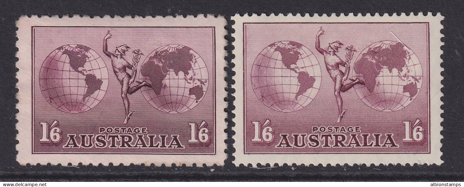 Australia, Scott C4-C5 (SG 153-153a), MLH - Mint Stamps