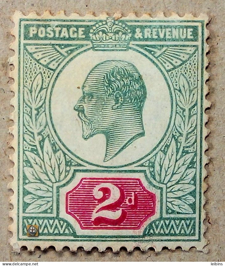 1902 Großbritannien Mi.106 A, 2p /* - Ungebraucht