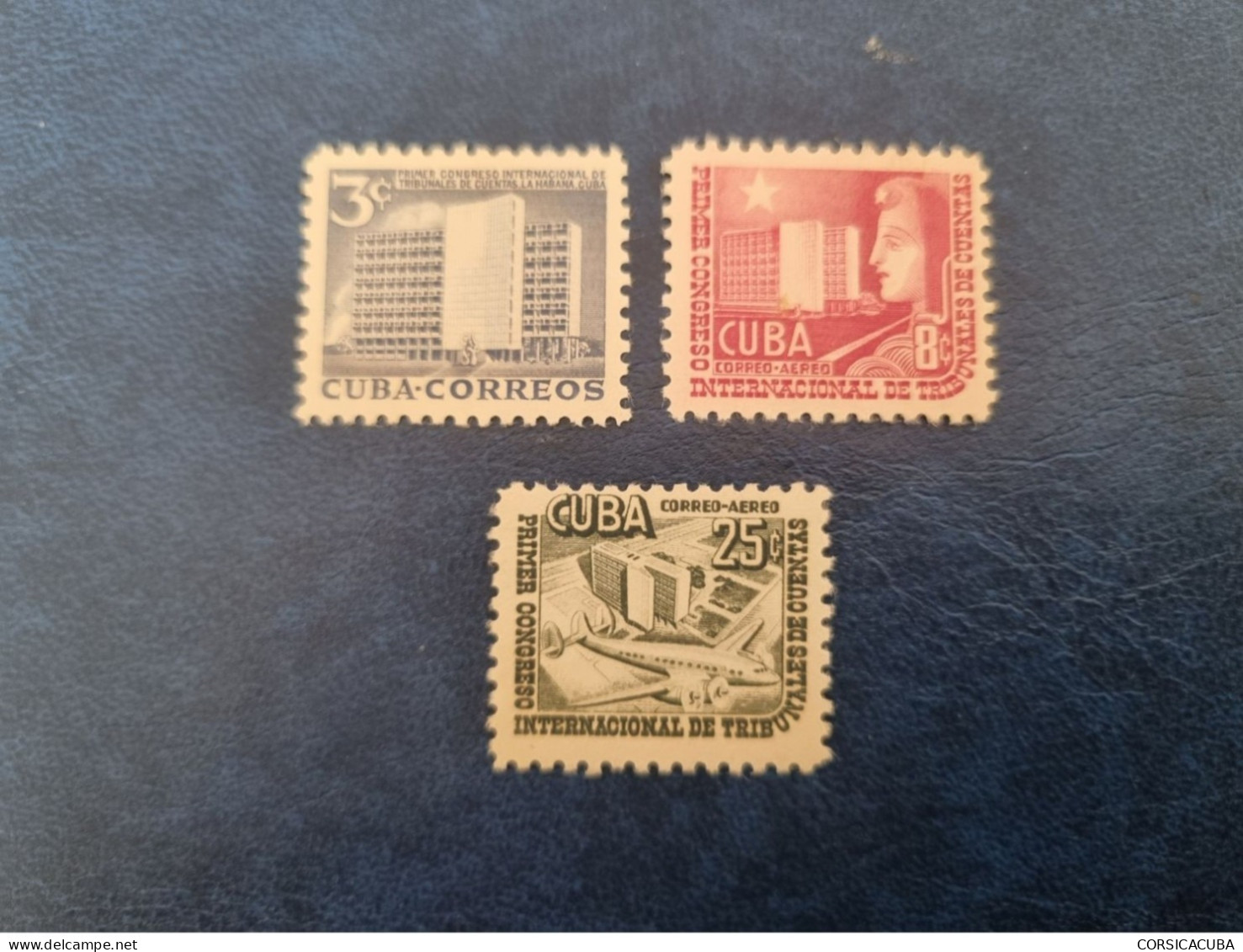 CUBA  NEUF  1953   CONGRESO  TRIBUNALES  DE  CUENTAS  //  PARFAIT  ETAT  //  1er  CHOIX  // - Neufs