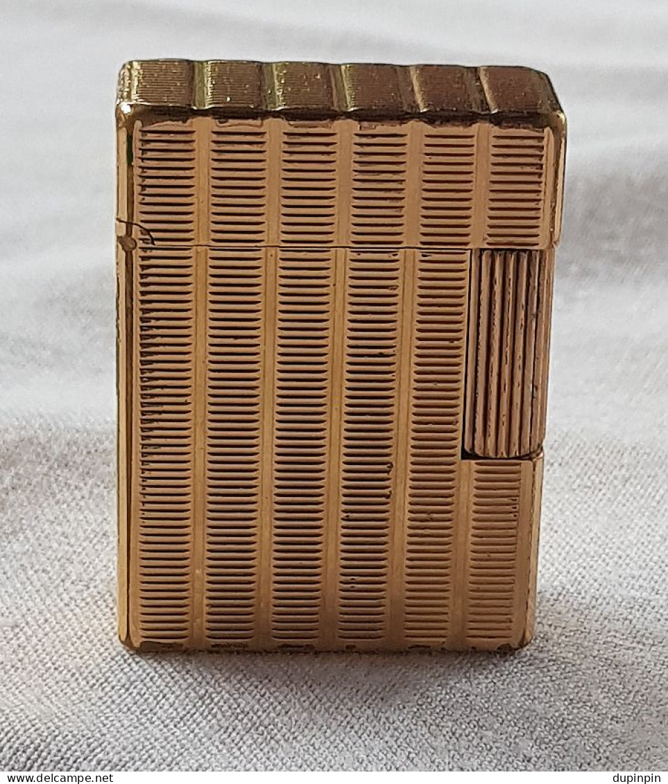 Briquet Dupont Ancien Plaqué Or - Dupont