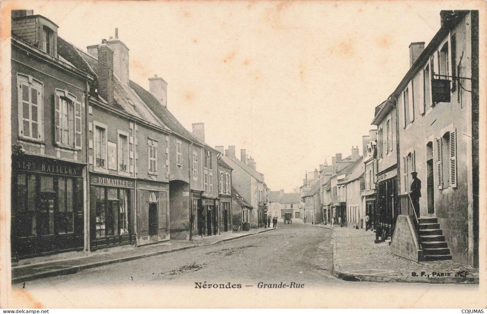 18 - NERONDES - S18111 - Grande Rue - Ratillon Dumaillet - Nérondes