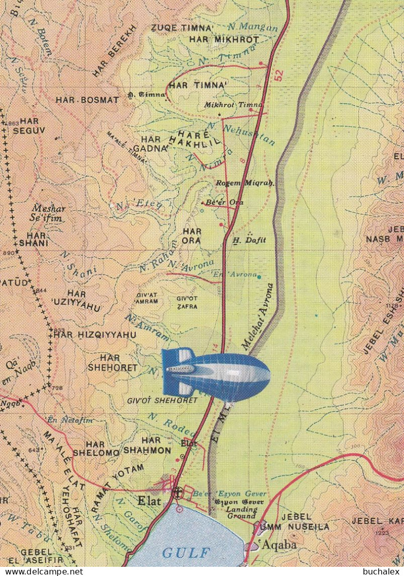 34. Deutsche Kinderdorf-Luftschiffpost In Melehat Avrona Mit Pilotenunterschrift - Poste Aérienne