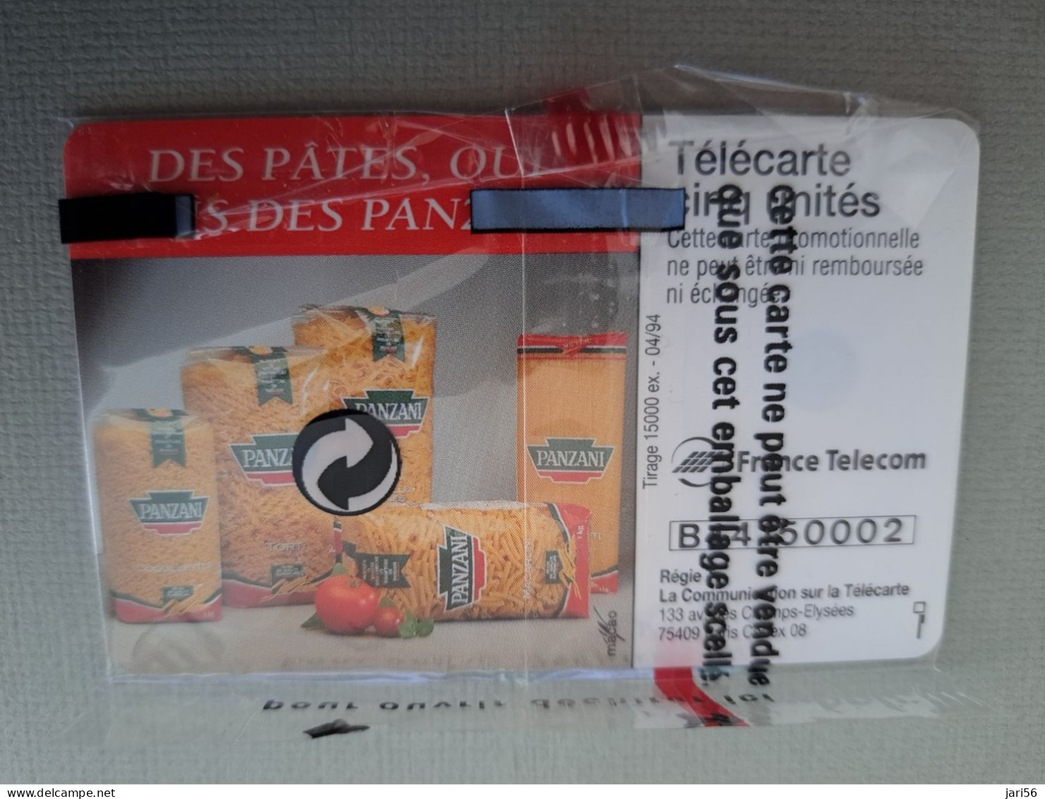 FRANCE/FRANKRIJK   CHIPCARD / PRIVE/ TELECARTE CINQ/ PANZANI/BYCICLE   MINT IN WRAPPER     WITH CHIP     ** 13633** - Voorafbetaalde Kaarten: Gsm