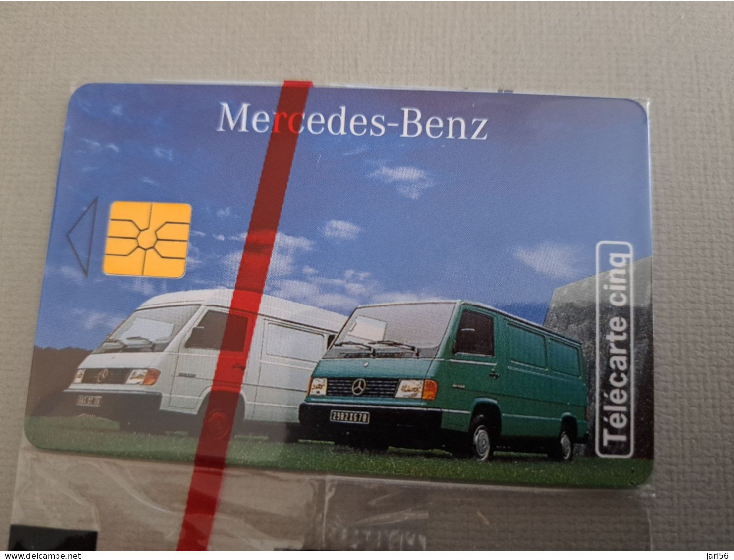 FRANCE/FRANKRIJK   CHIPCARD / PRIVE/ TELECARTE CINQ/ MERCEDES  /CAR/   MINT IN WRAPPER     WITH CHIP     ** 13635** - Mobicartes (GSM/SIM)