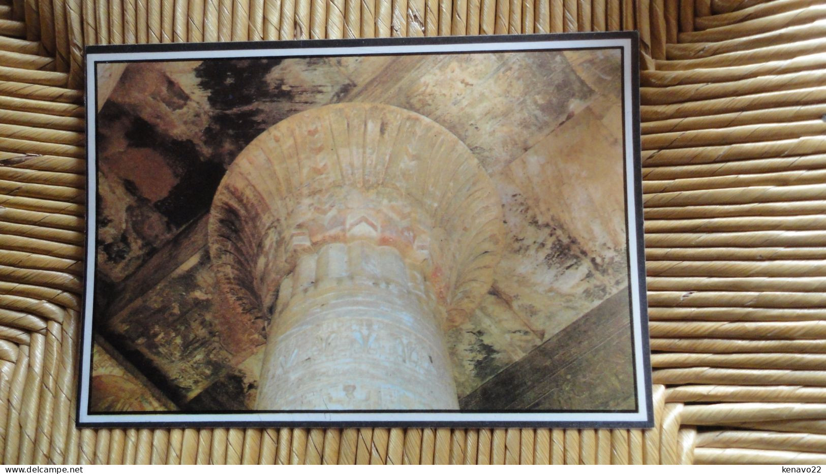 égypte , Edfu Temple The Great Hypostyle Hall - Idfu