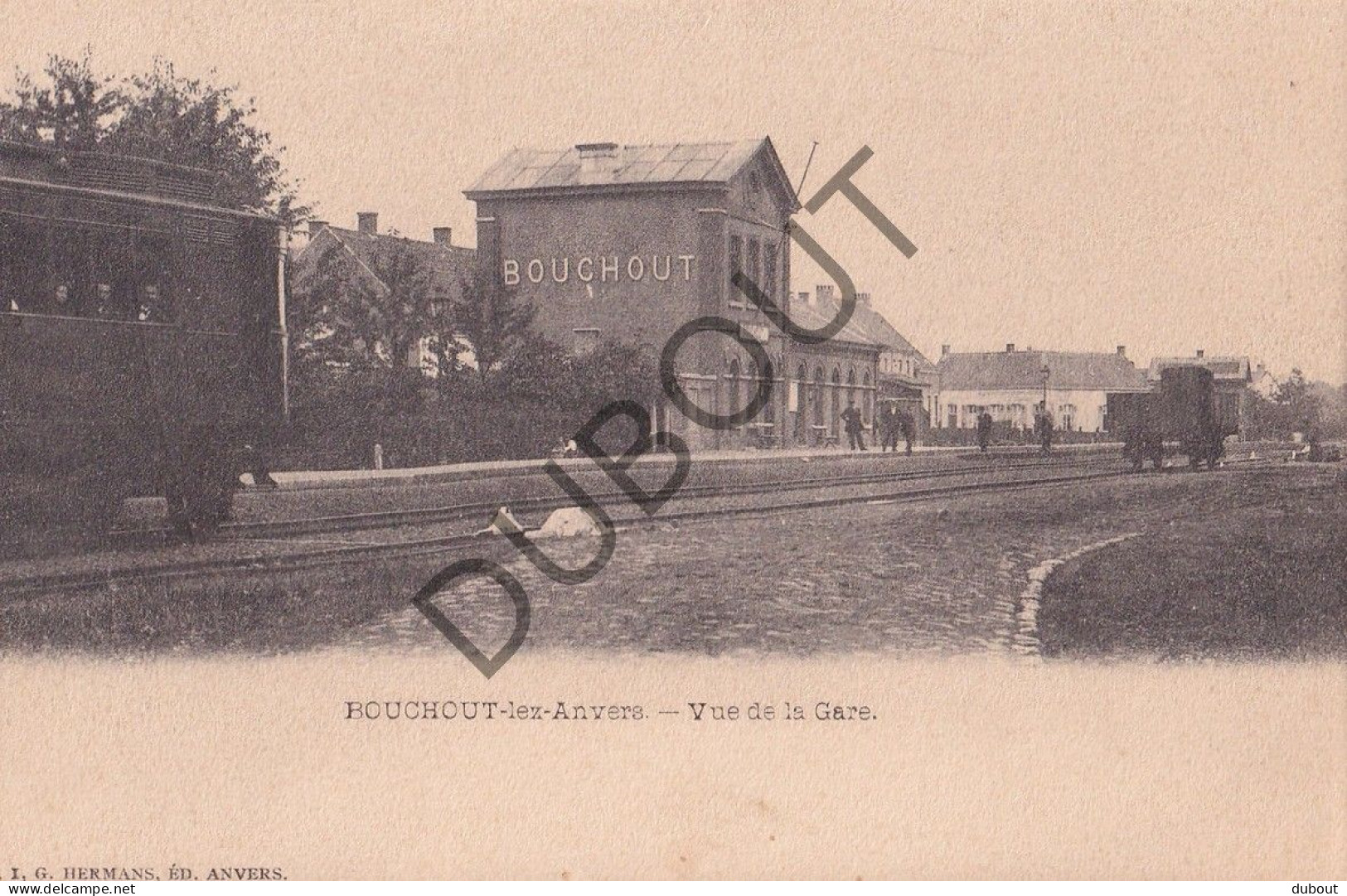 Postkaart/Carte Postale - Boechout - Vue De La Gare - Station  (C4280) - Boechout