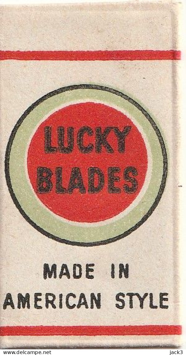 Lametta Da Barba Vintage - Lucky Blades - Lames De Rasoir