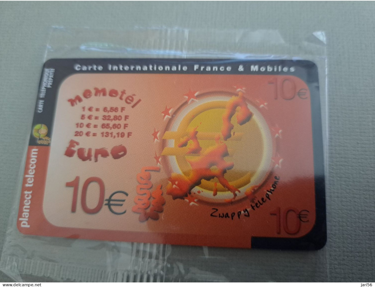 FRANCE/FRANKRIJK /  PREPAID / € 10,--MEMETEL/ PLANECT TELECOM  MINT IN WRAPPER      ** 13643** - Mobicartes (GSM/SIM)